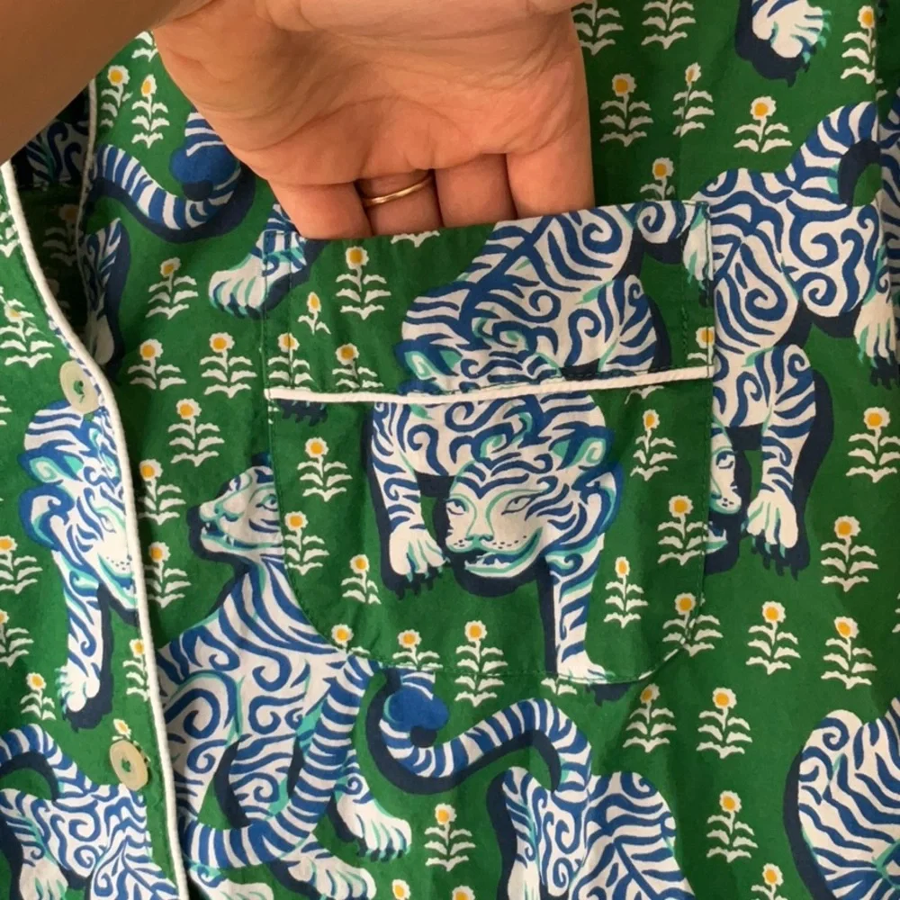 Printfresh Tiger Queen Pajama Set - Picture 9 of 13